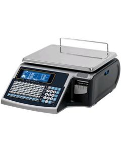 Druckende Waage TOP M525 FL;  6/15 kg - 2/5g; geeicht; Punktmatrix; Scanneranschluss RS232; Ethernet; Etiketten(EWG948)