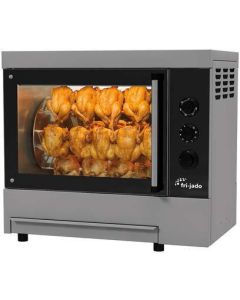 Griller TG4 mit manueller Stuerung; komplett mit 4 Doppelspiessen(EOG302)
