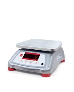 Elektronische Kompaktwaage nicht eichfähig Modell Valor 2000-V22XWE15T, max. 15 kg / 2 g Plattform 242 x 190 mm - Gehäuse aus Edelstahl(IWG400)